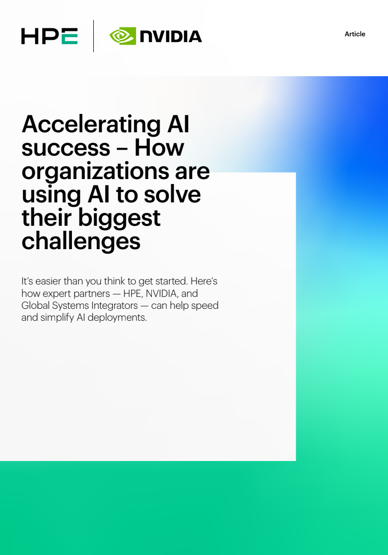 Accelerating AI success: How organizations are using AI to solve their biggest challenges